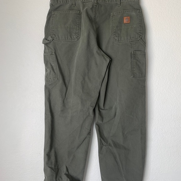 Vintage Carhartt Original Dungaree Fit Denim Jeans sz 42 - Picture 2 of 11
